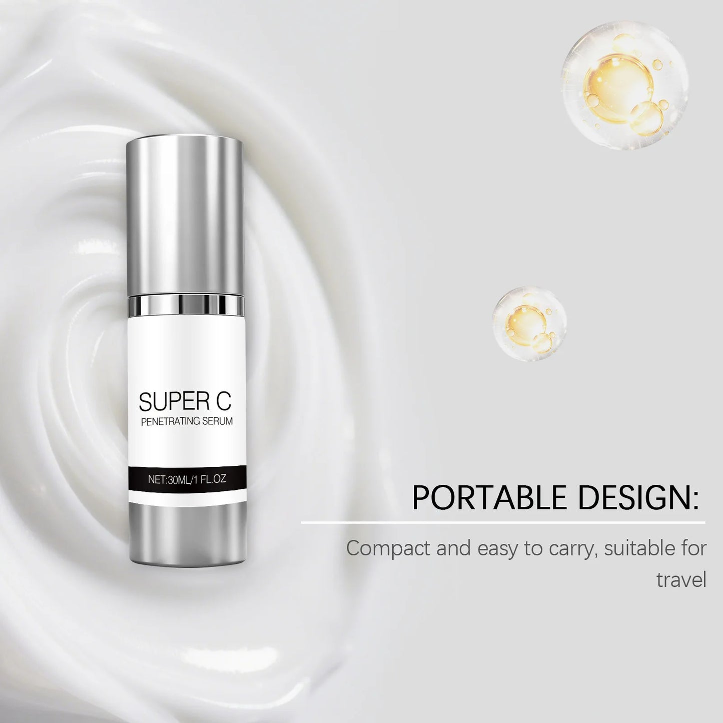 Vitamin C Facial Serum Mild Moisturize Deep Penetrating Improve