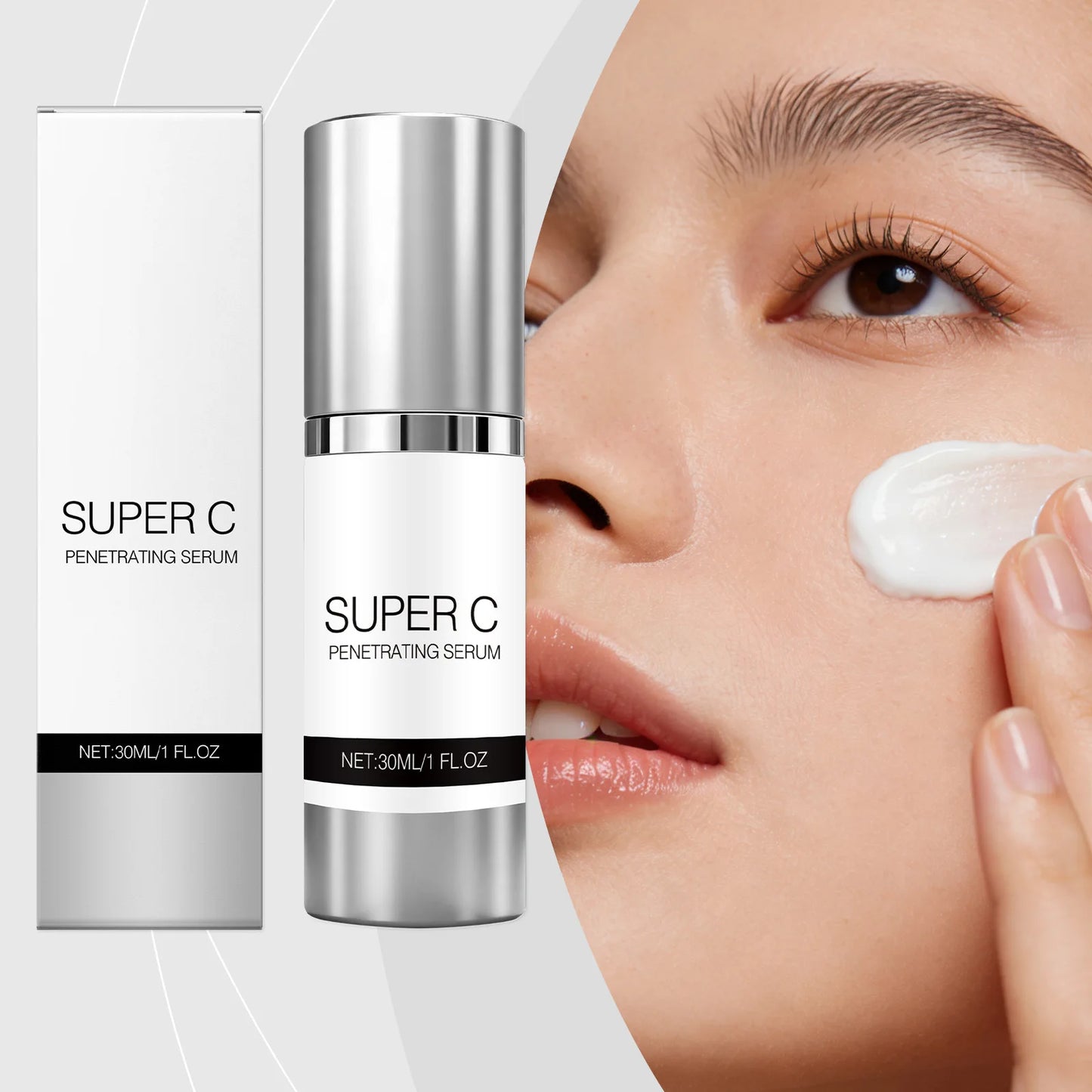 Vitamin C Facial Serum Mild Moisturize Deep Penetrating Improve