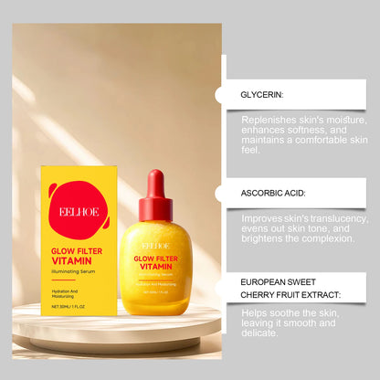 Vitamin C Serum Strengthens Skin Barrier Brightening Face Essence