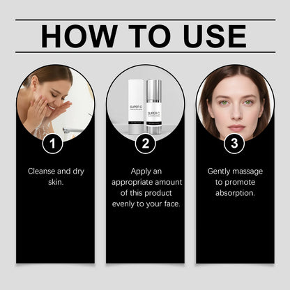 Vitamin C Facial Serum Mild Moisturize Deep Penetrating Improve