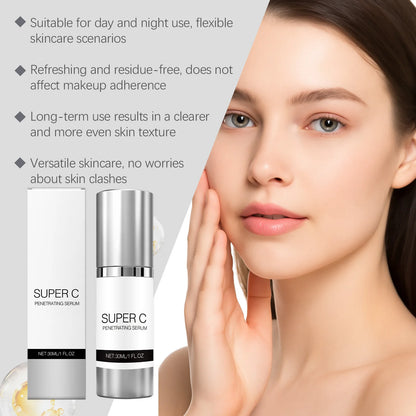 Vitamin C Facial Serum Mild Moisturize Deep Penetrating Improve